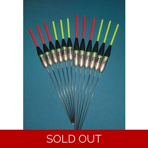 12 x Assorted Pole Floats Pack E